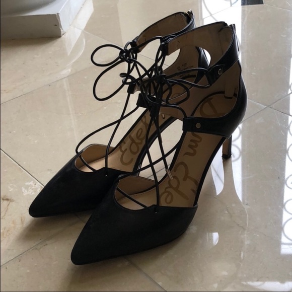 Sam Edelman Black Taylor Heels - Picture 3 of 6